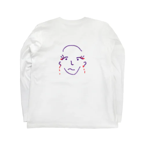 ハゲ美女　長イヤリングを添えて Long Sleeve T-Shirt