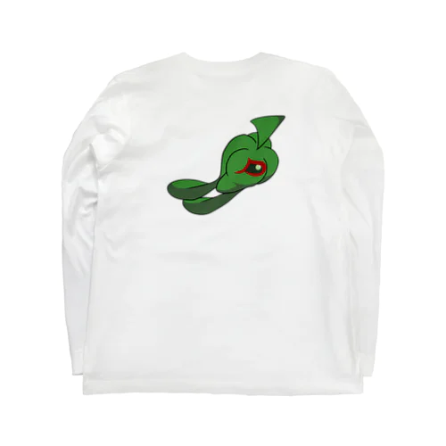 泳げピーマンくん Long Sleeve T-Shirt