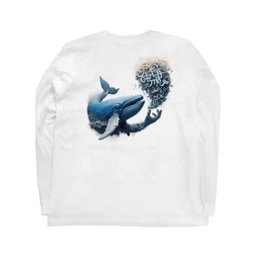 クジラ Long Sleeve T-Shirt