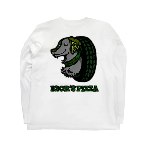 IGOR‘S PIZZA ロゴ ロングスリーブTシャツ