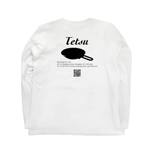 Tetsu_QR_k ロングスリーブTシャツ