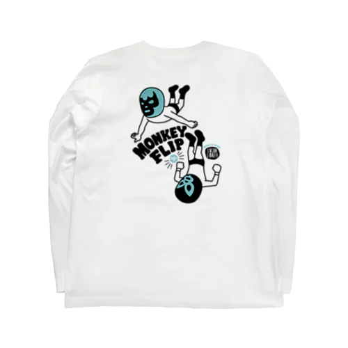 (バックプリント)MONKEY FLIP Long Sleeve T-Shirt