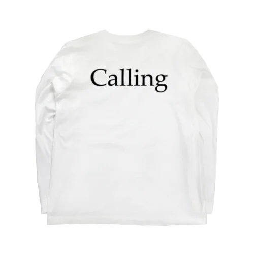 Says in the back 「背中で語る」bz-01 Long Sleeve T-Shirt