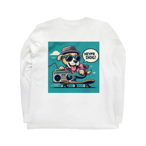 スケボーわんこ2 Long Sleeve T-Shirt