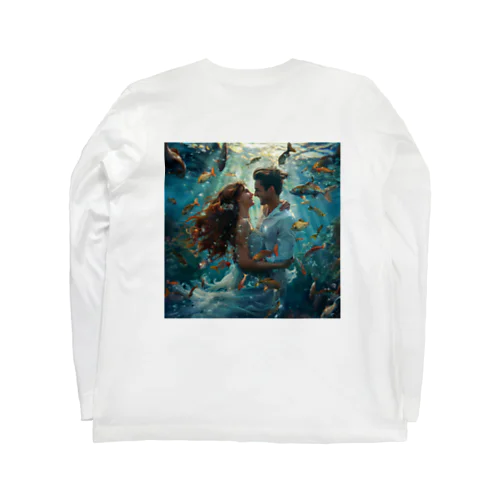 人魚姫と王子の微笑み アメジスト 2846 Long Sleeve T-Shirt