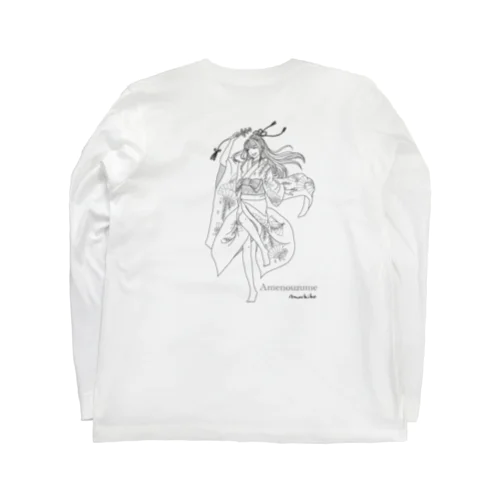 日本の女神様　天鈿女命 Long Sleeve T-Shirt