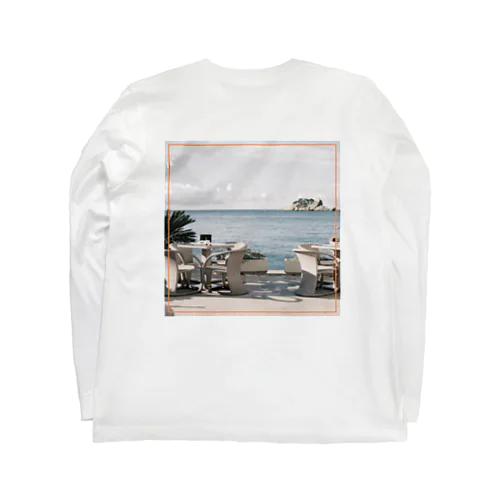 海辺のカフェ Long Sleeve T-Shirt