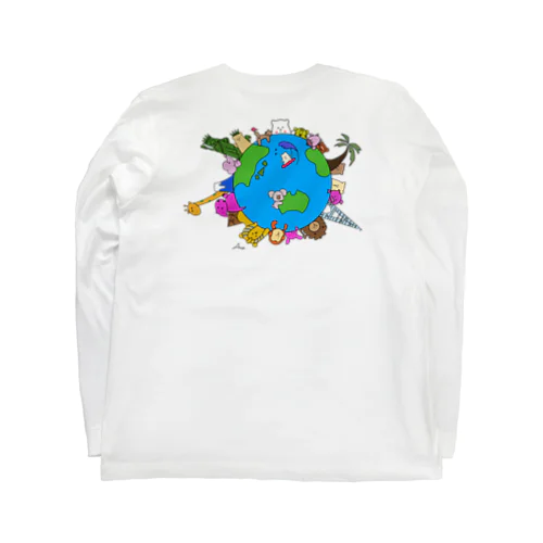 癒しのくまさん「さとしくん」 Long Sleeve T-Shirt