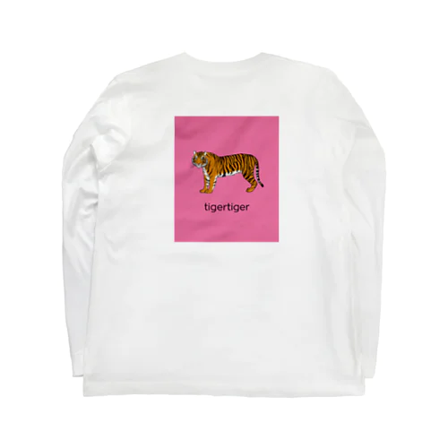  tigertiger ピンク Long Sleeve T-Shirt