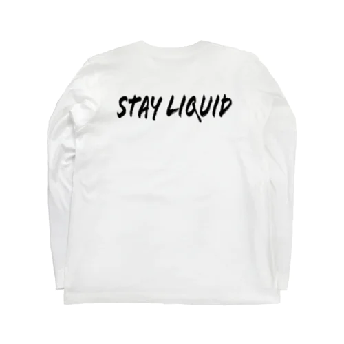 Says in the back 「背中で語る」quote-09 Long Sleeve T-Shirt