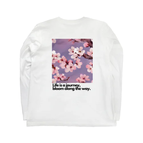 朝もやと桜 Long Sleeve T-Shirt