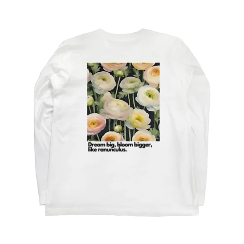 ラナンキュラス Long Sleeve T-Shirt