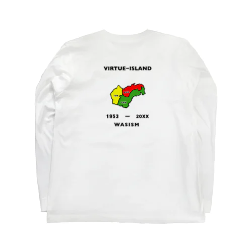 VIRTUEｰISLAND T-shirt Long Sleeve T-Shirt