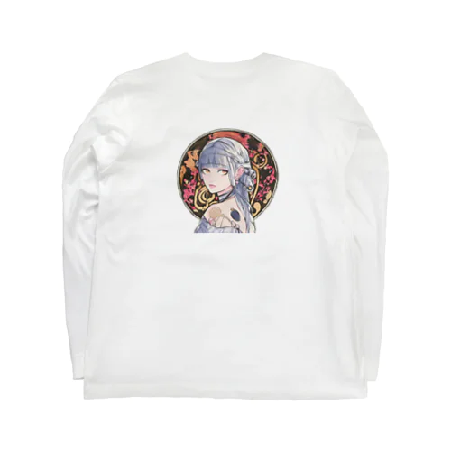 さよならをする女性 Long Sleeve T-Shirt