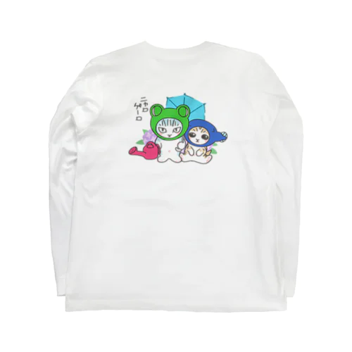 ニャロゲーロ(バックプリント) ロングスリーブTシャツ