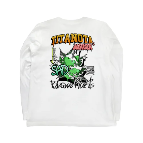 アガベ　チタノタ　'SAD' ロングスリーブTシャツ