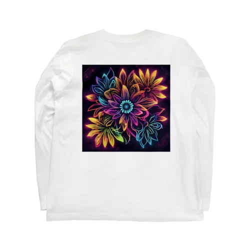 ネオンフラワー Long Sleeve T-Shirt