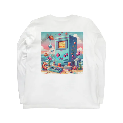 ビーチのゲームセンター Long Sleeve T-Shirt