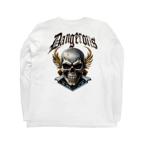 SKULL BIKER-08 Long Sleeve T-Shirt