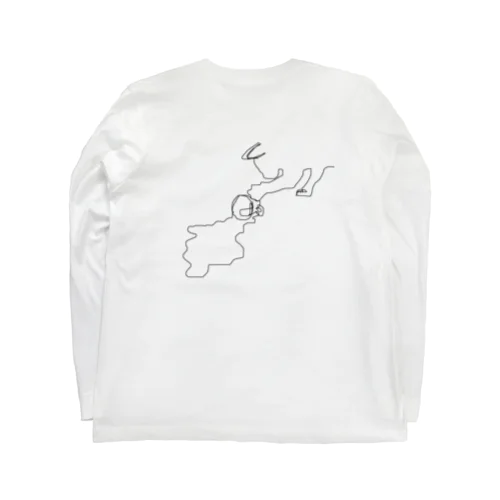 コーヒーぶちまき猫様 Long Sleeve T-Shirt