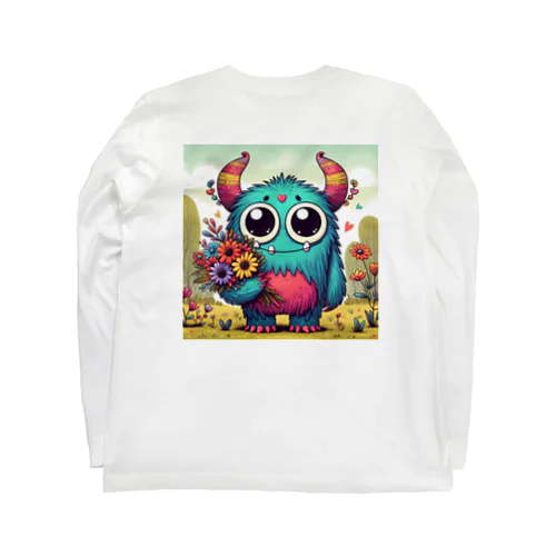 ファンタジーモンスターの花束マジック Long Sleeve T-Shirt