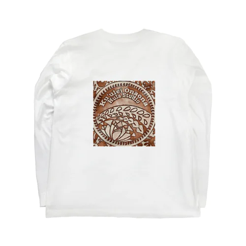 クレオナロゴ　ブラウン Long Sleeve T-Shirt