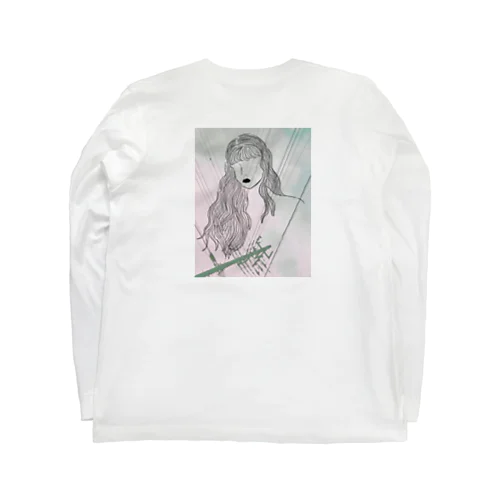 夕暮れ薄紅藤 Long Sleeve T-Shirt