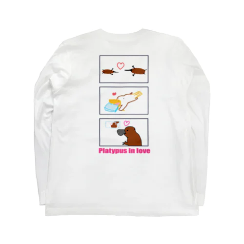 恋するカモノハシ Long Sleeve T-Shirt