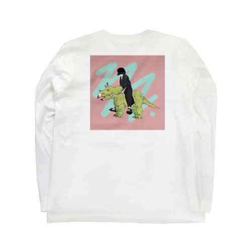 トリケラトプスに乗りたい系ボブ女子 Long Sleeve T-Shirt