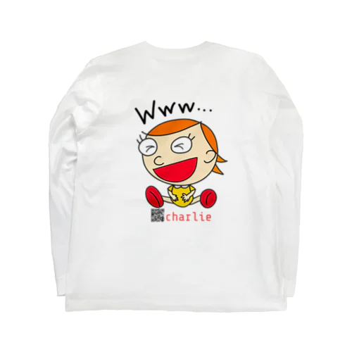 www charlie QR Long Sleeve T-Shirt