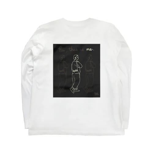 Hi, this is me. Long Sleeve T-Shirt