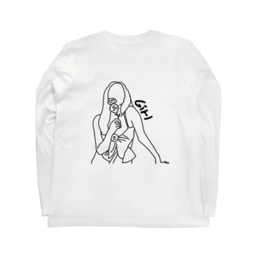  Ｍちゃんのお花ガール Long Sleeve T-Shirt