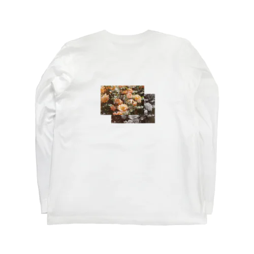 橙色の花 Long Sleeve T-Shirt