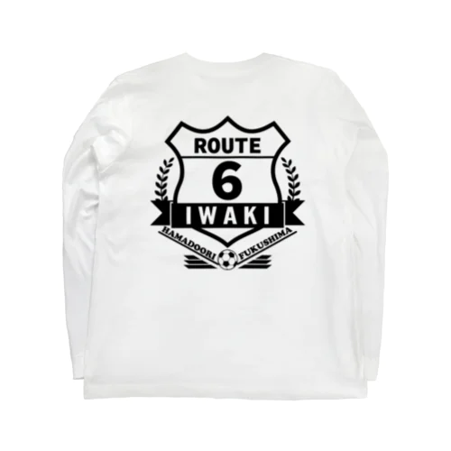 ROUTE6 いわきver. -サッカーボール- ロングスリーブTシャツ