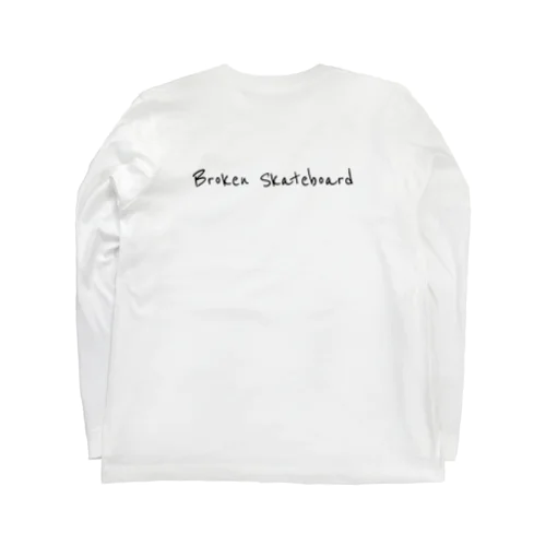 Broken Skateboard Long Sleeve T-Shirt