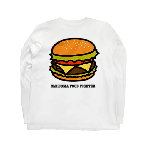 ChRiSUMA FOOD FIGHTER ロングスリーブTシャツ