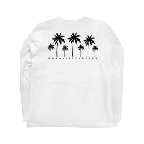 〔Back Print〕 Palm tree ロングスリーブTシャツ