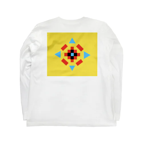 trnsk チロリアンプリント Long Sleeve T-Shirt