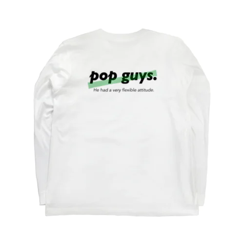 pop guys ロングスリーブTシャツ