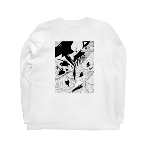 線によるドローイング Long Sleeve T-Shirt