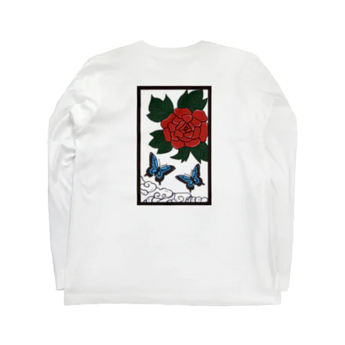 花札－蝶－ Long Sleeve T-Shirt