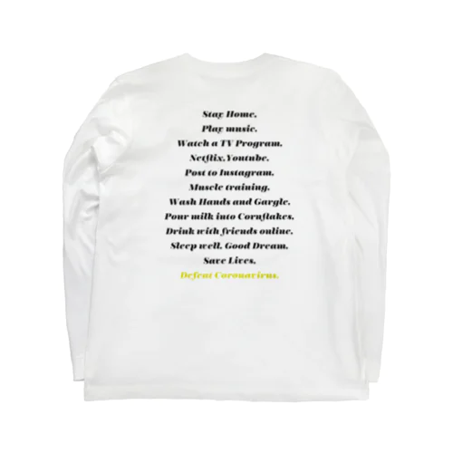 STAY_HOME_WH Long Sleeve T-Shirt