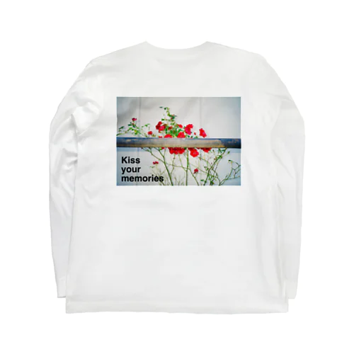 "what you can see"  back print Long Sleeve T-Shirt