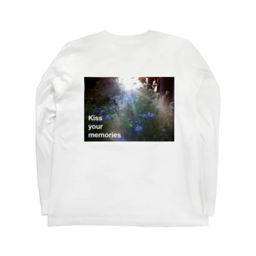 " Love in a mist "  back print Long Sleeve T-Shirt