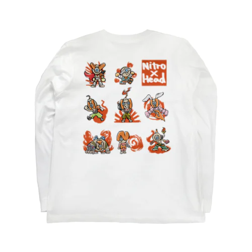 ［ヘッドくん］シリーズ Long Sleeve T-Shirt