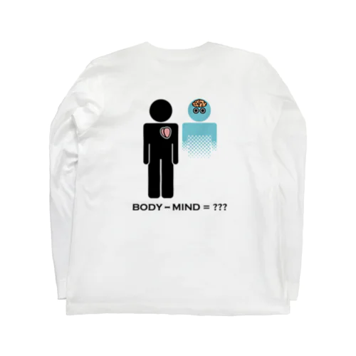 BODY - MIND = ??? ロングスリーブTシャツ