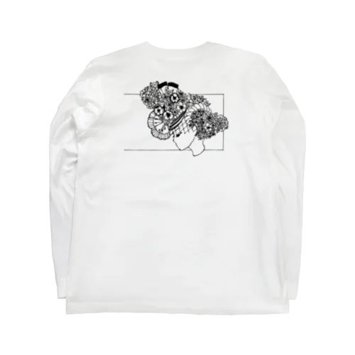 横向く女の子 Long Sleeve T-Shirt