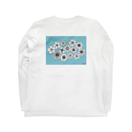 flowers ロングスリーブTシャツ