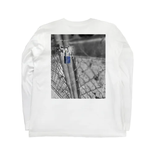 南京錠プリントTシャツ Long Sleeve T-Shirt