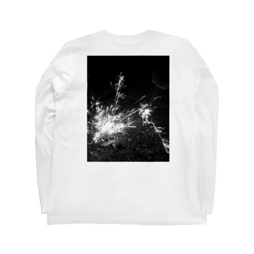 夏の風物詩（モノクロ） Long Sleeve T-Shirt